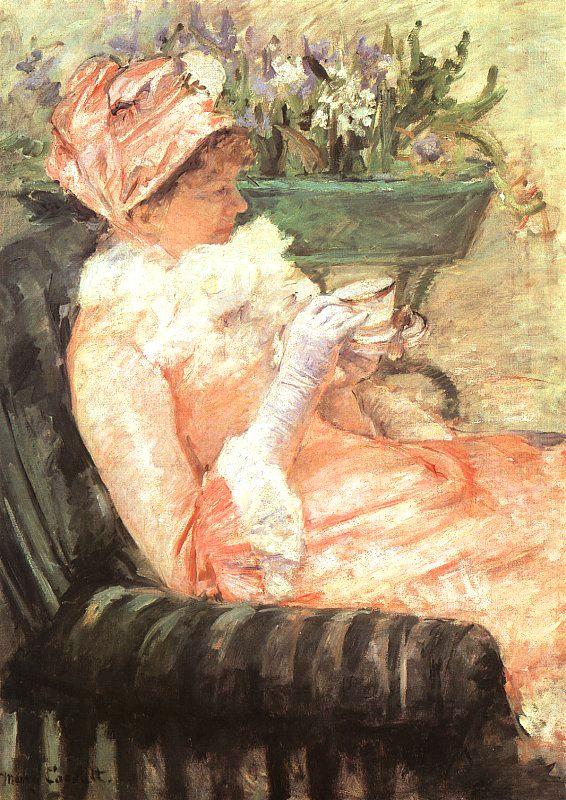 The Cup of Tea 1, Mary Cassatt